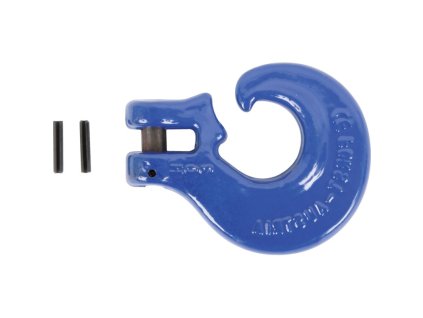 C - hák pro řetězy 8 mm, G100 - modrý