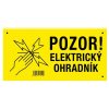 13560 vystrazna cedulka elektricky ohradnik