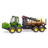 15492 3 lesnicky traktor john deere s prepravnikem dreva
