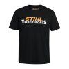 Černé tričko STIHL LOGO CHEST Q04213001060
