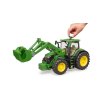 17679 4 traktor john deere 7r 350 s celnim nakladacem