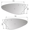 odhrnovacka prava zadni dil na pluh lemken ostroj typ b40br 790 x 380 x 8 mm agropagroup2