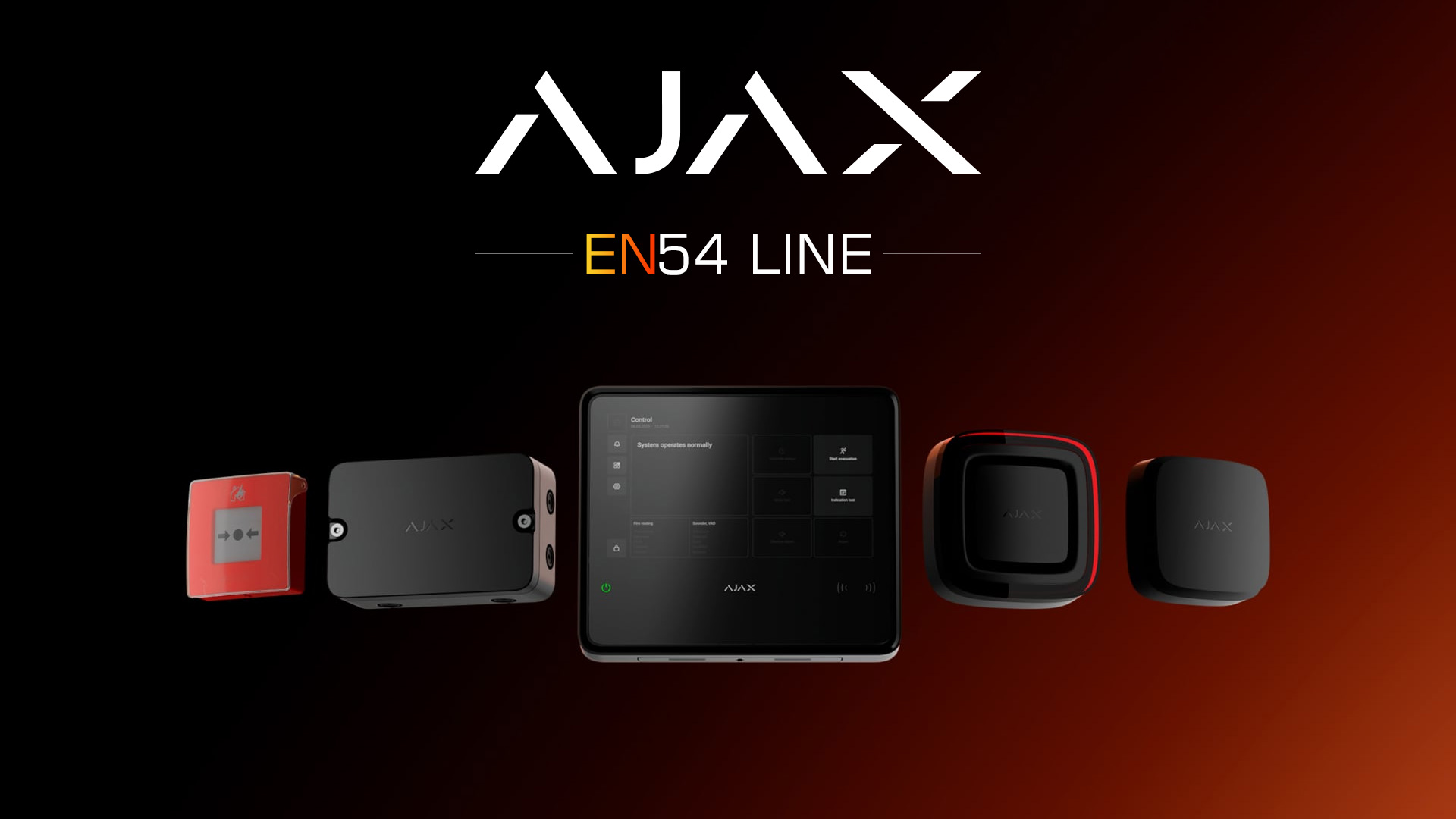 Ajax EN54 Line – nová éra bezdrôtovej požiarnej ochrany
