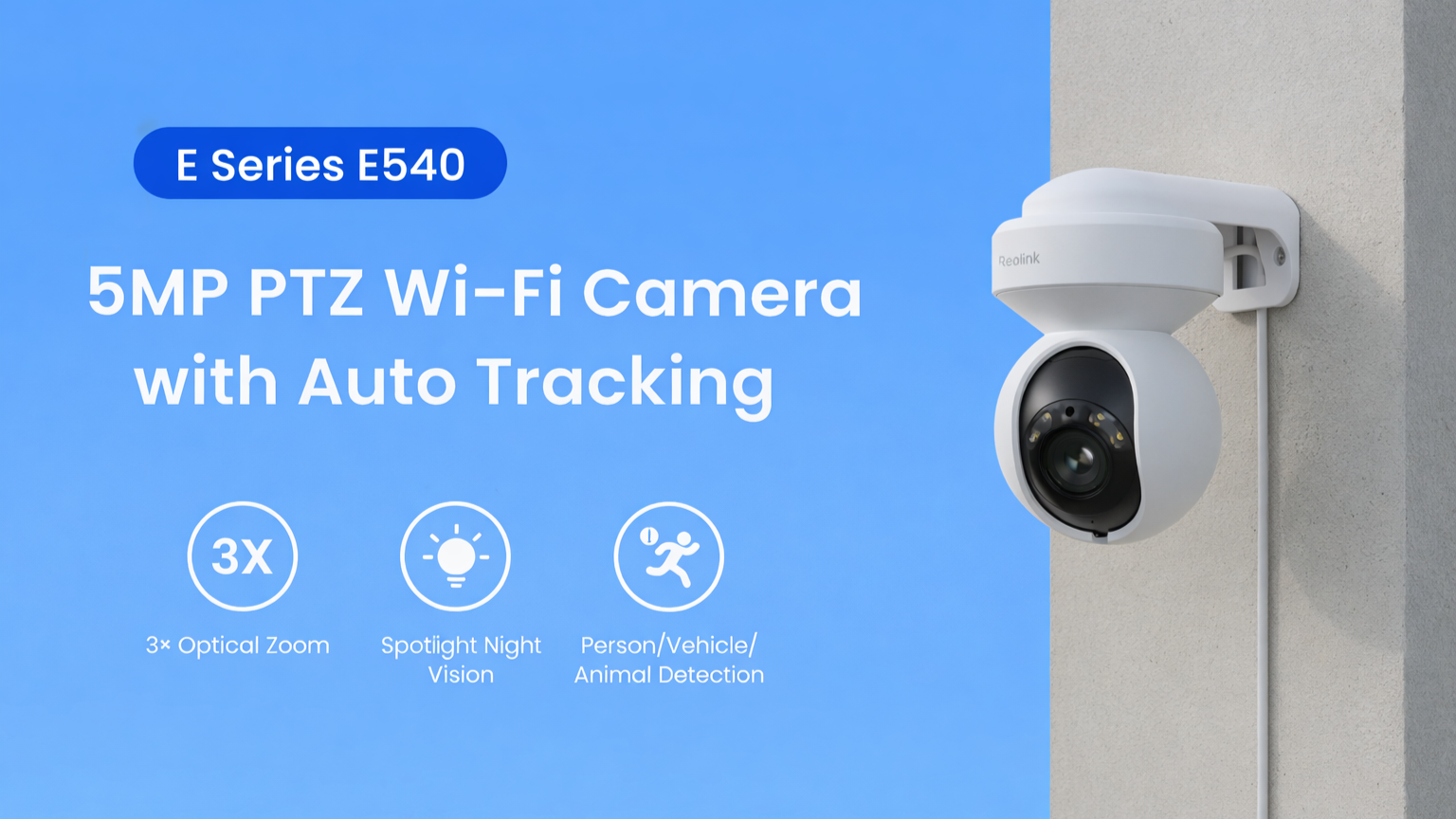 Reolink E1 Outdoor (E540): Viac pokrytia, viac inteligencie, menej kompromisov