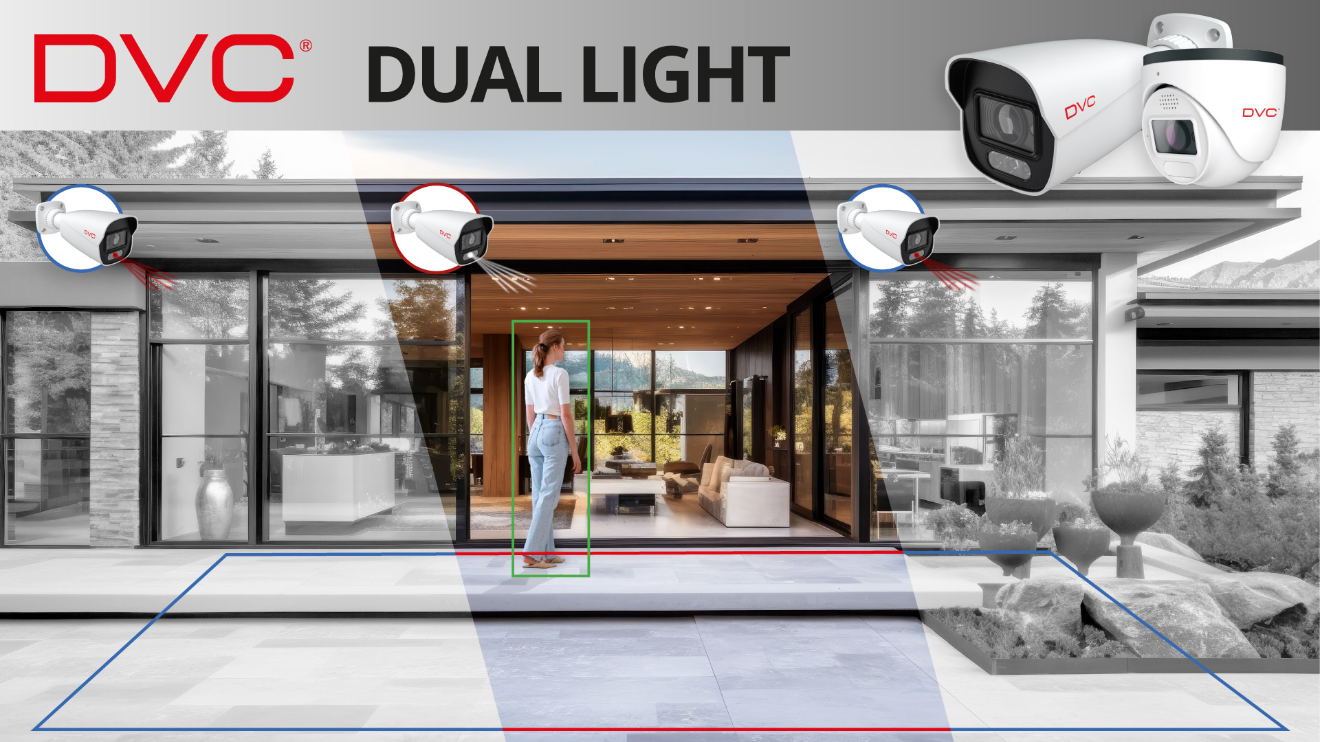 DVC Dual light kamery – inteligentná voľba pre farby v tme