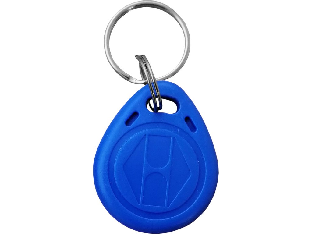 IN-EM tag blue round