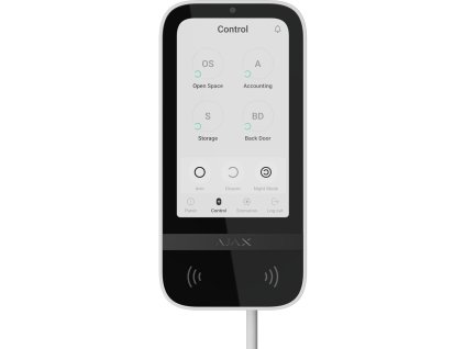 AJAX FIBRA Keypad TouchScreen WH SUPERIOR