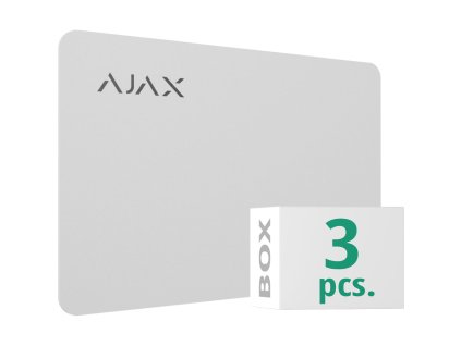 AJAX Pass white (3pcs)