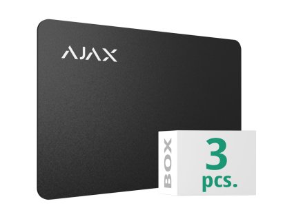 AJAX Pass black (3pcs)