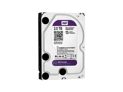 HDD 2TB/SATA 6Gb/s/64MB WD PURPLE