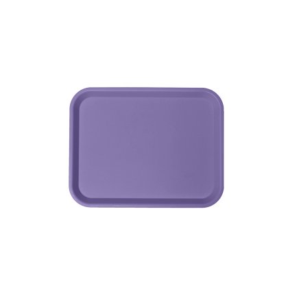 Jídelní podnos klasický, modrá lila, 345x270 mm