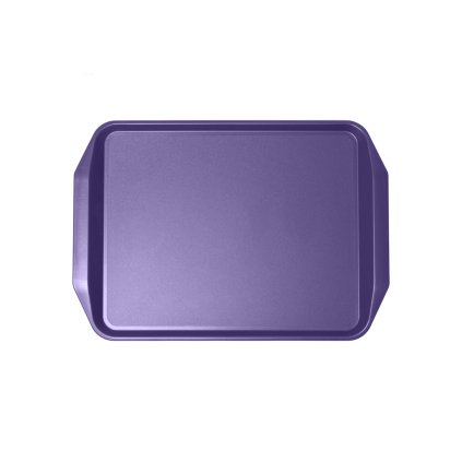 Jídelní podnos klasický, modrá lila, 430x310 mm