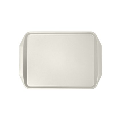 Jídelní podnos klasický, jasná bílá, 430x310 mm