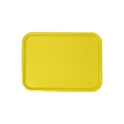 Jídelní podnos klasický, sírově žlutá, 415x305 mm