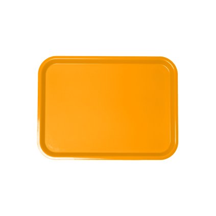 Jídelní podnos klasický, melounová žlutá, 415x305 mm