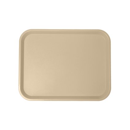 Jídelní podnos klasický, světlá slonovina, 456x356 mm