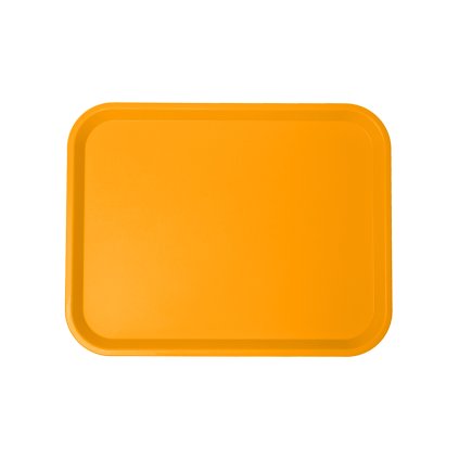 Jídelní podnos klasický, melounová žlutá, 456x356 mm