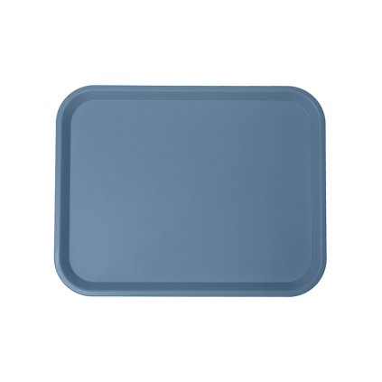 Jídelní podnos klasický, holubí šedá, 456x356 mm