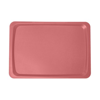 Jídelní podnos klasický, starorůžová, 600x400 mm
