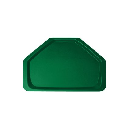 Jídelní podnos zkosený, mátová zelená, 530x325 mm