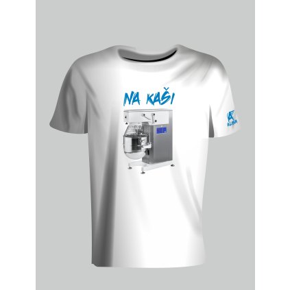 Tričko "na kaši" bílá 2XL