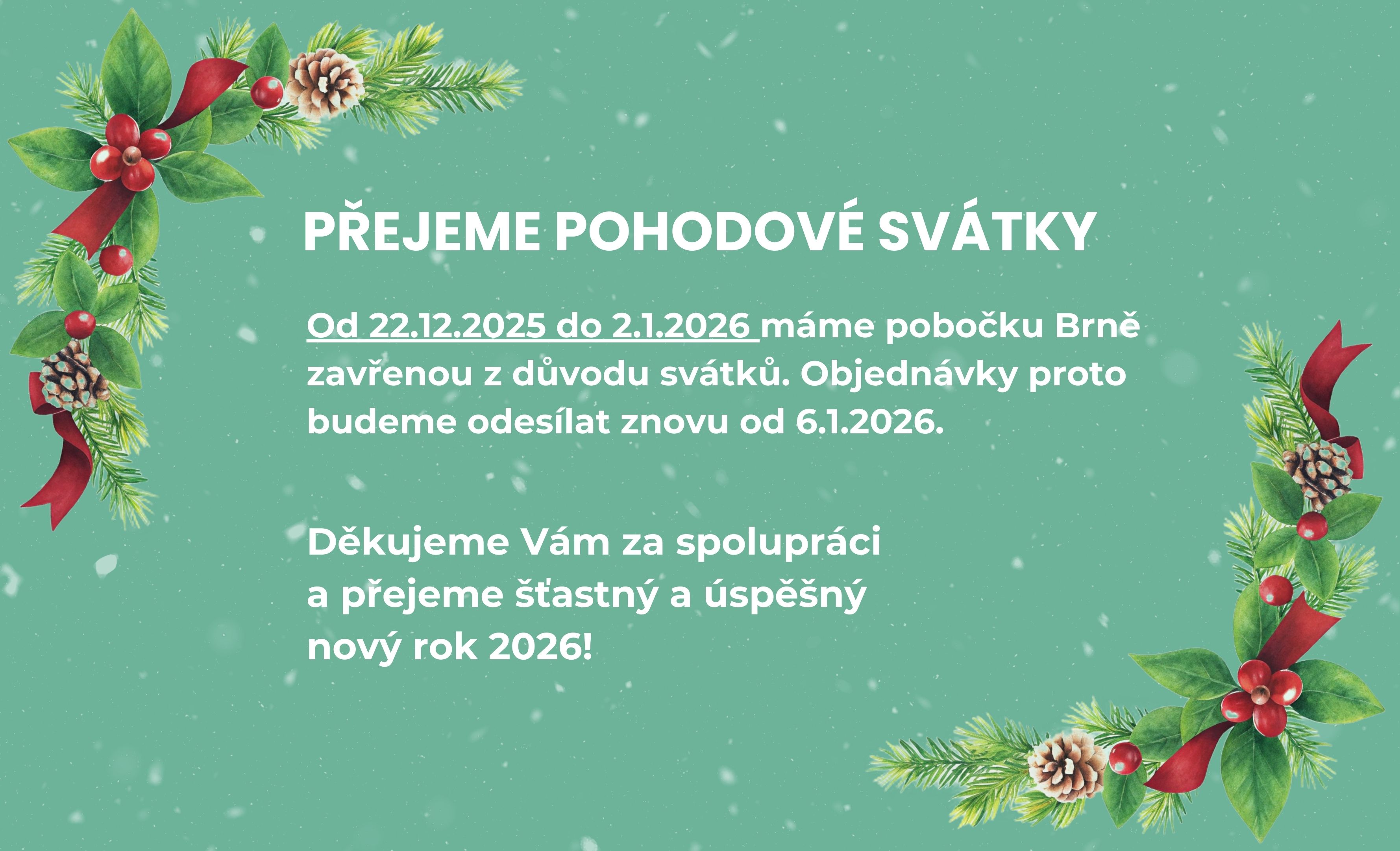 Vánoce - otevírací doba