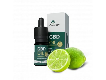 Canalogy CBD OIL, Limetka (Procento CBD 10%)