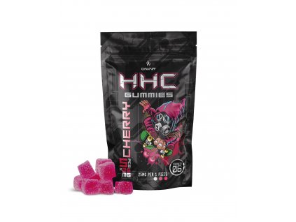 HHC Gummies Cherry (doypack) with gummies