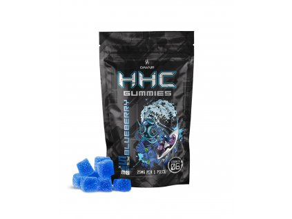 HHC Gummies Blueberry (doypack) with gummies