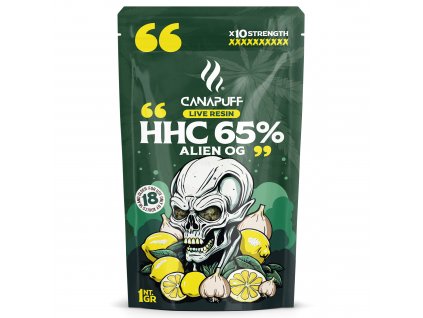 HHC LIVE RESIN ALIEN OG RENDER