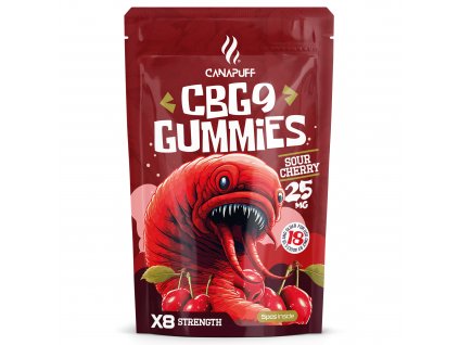 cbg9 gummies sour cherry render