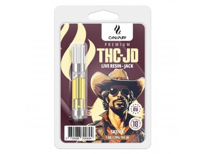 thc jd live resin jack cartridge render