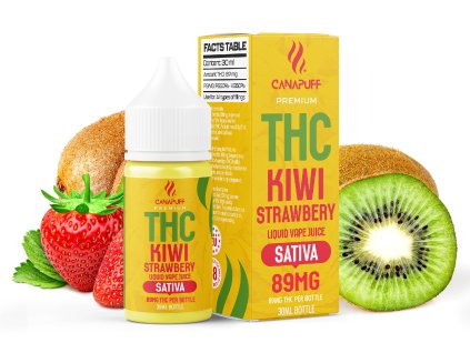 thc liquid kiwi strawberry 89mg render