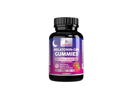 Canapuff - Melatonin+CBN Gummies - Raspberry