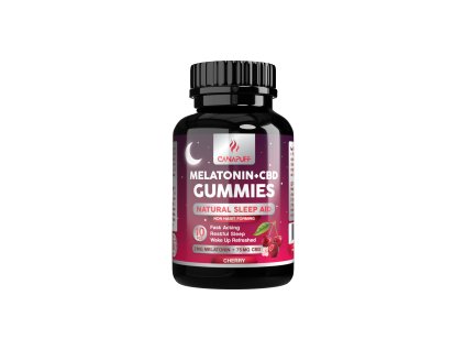 Canapuff - Melatonin+CBD Gummies - Cherry