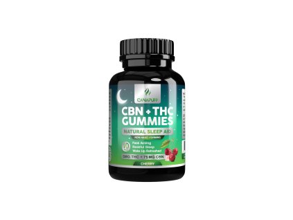 Canapuff - CBN+THC Gummies - Cherry