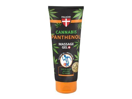 Hemp massage gel with panthenol, 200ml - Palacio