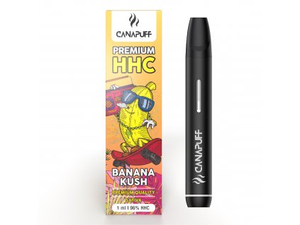 BANANA KUSH 96% HHC - CanaPuff - Jednorázovka - 1ml
