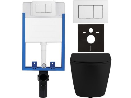 482053 2 cerano kompletni podomitkovy wc set lite cesso cerna matna wc tlacitko classic bile k zazdeni 49x36 cm