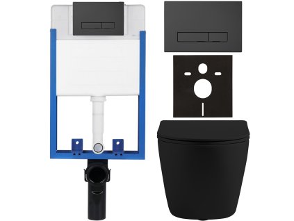 482077 2 cerano kompletni podomitkovy wc set lite cesso cerna matna wc tlacitko slim cerne matne k zazdeni 49x36 cm