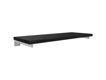 664054 1 cerano koupelnova deska pod umyvadlo navira pro 36 mm skryta konzole cerna matna 70 cm