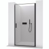 CERANO - Sprchové otočné dveře Porte L/P - 8 mm - černá matná, transparentní sklo - 100x195 cm