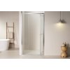 CERANO - Sprchové posuvné dveře Versaro L/P - 6 mm - chrom, transparentní sklo - 150x195 cm - zasouvací