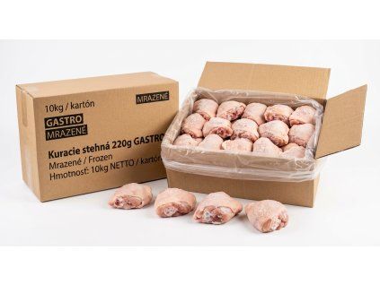 kuracie stehna 220g gastro mrazene dk 10kg karton