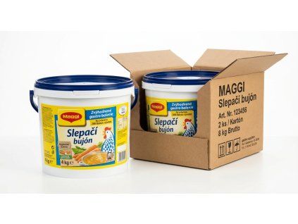 maggi slepaci bujon 4kg 2ks karton