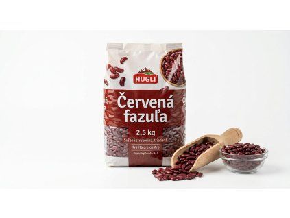 cervena fazula 2 5kg hugli
