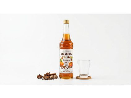 monin sirup pumpkin spice tekvicove korenie 0 7l