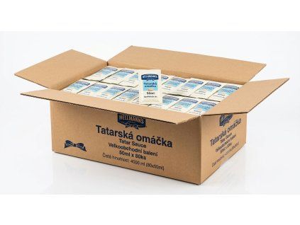hellmanns tatarska omacka 50ml x 80ks