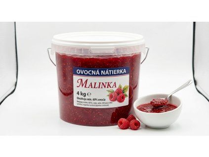 ovocna natierka malinka 4kg