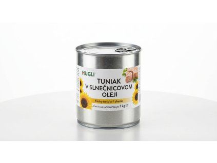 tuniak v slnecnicovom oleji 1kg hugli